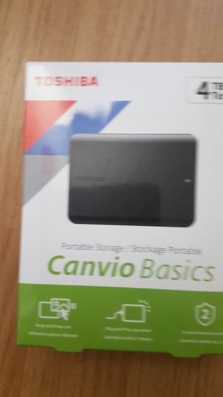 Disco Duro Externo Toshiba Canvio Basics 4TB