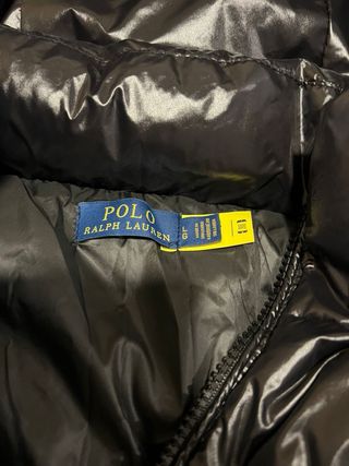 Casaco Polo Ralph Lauren Preto Brilhante