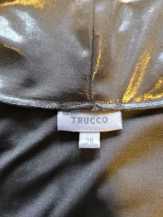 Top metalizado cuello alto Trucco T.38