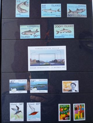 Sellos Islandia 2002