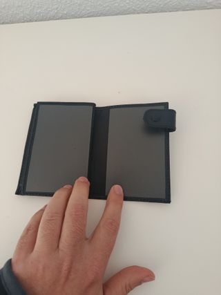 Cartera Diapiel Piel Grano Negra