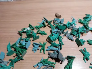 Lote Soldados Montaplex Plástico