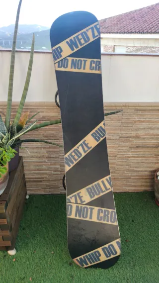 Tabla Snowboard con Fijaciones