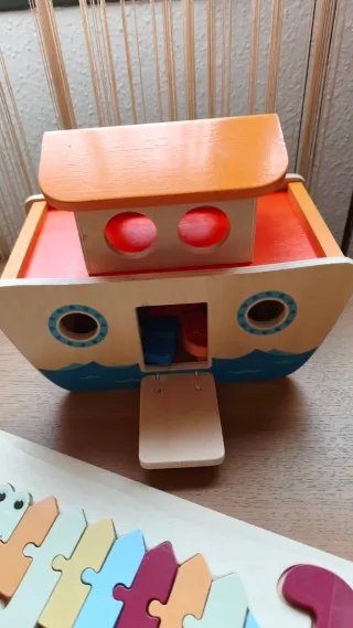 Lote Juguetes Madera Educativos