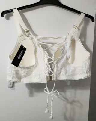 Sujetador Etam Blanco Encaje