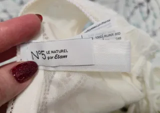 Sujetador Etam Blanco Encaje