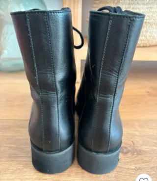 Botines de Piel Negros. Muy buen estado