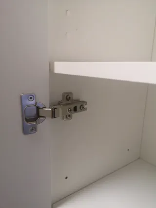 Armario blanco madera baño como nuevo