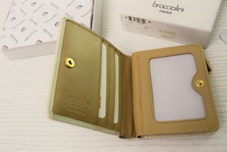 Portafogli Braccialini donna fantasia cammelli