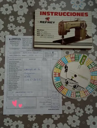 Máquina de coser REFREY 427