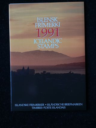 Sellos Islandia 1991