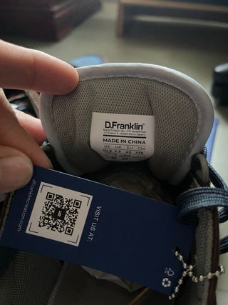 Botines D.Franklin Marrones y Azules