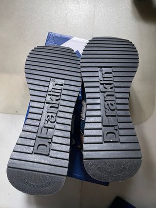 Botines D.Franklin Marrones y Azules