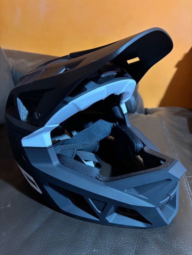 Casco Integral MTB Negro Talla L