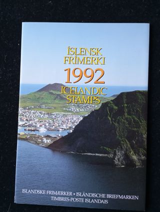 Sellos Islandia 1992