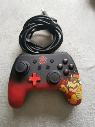 Mando Nintendo Switch Bowser marca power A