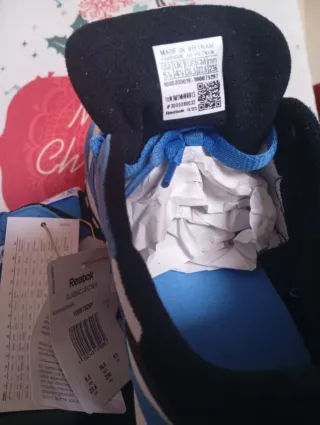 zapatillas Reebok Classic Azul y Plata unisex