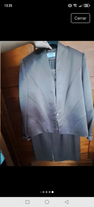 Blazer y top de fiesta