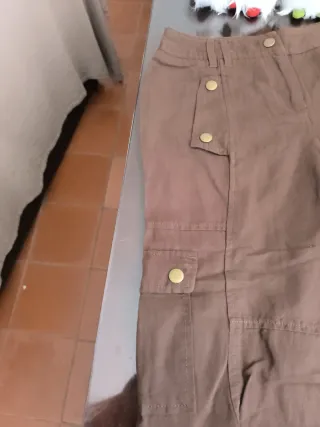Pantalones cargo convertibles mujer