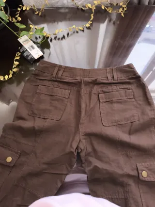 Pantalones cargo convertibles mujer