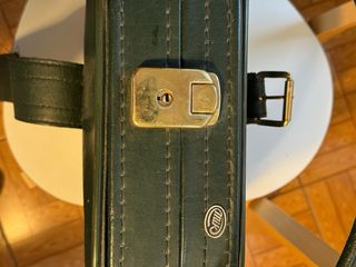 Maletín vintage - bolso de viaje - MIK color verde