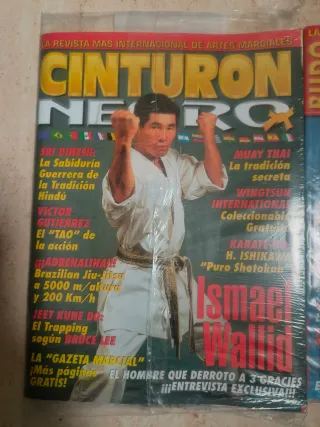 Tres revistas de Budo - Cinturón Negro