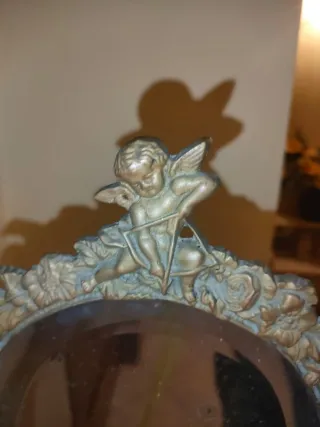 Specchio antico da tavolo