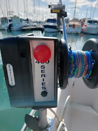Carrete Eléctrico Pesca