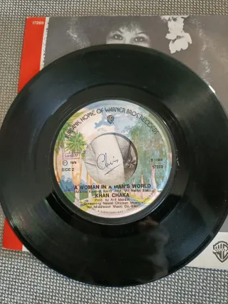 Chaka Khan lote de 2 singles vinilo 7" 45 rpm