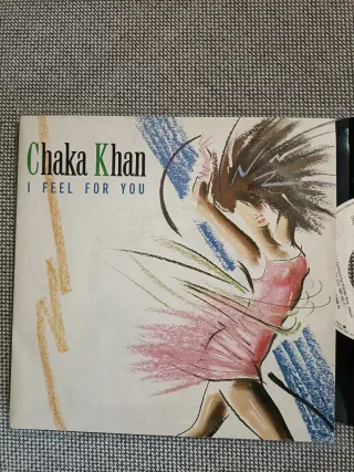 Chaka Khan lote de 2 singles vinilo 7" 45 rpm