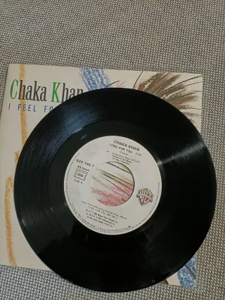 Chaka Khan lote de 2 singles vinilo 7" 45 rpm