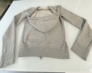 Sudadera Abercrombie & Fitch Gris Mujer