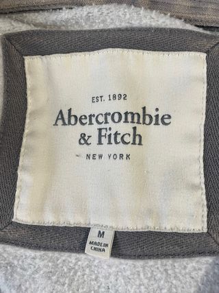 Sudadera Abercrombie & Fitch Gris Mujer