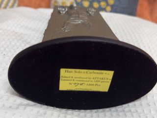 Estatua Han Solo en Carbonita Star Wars