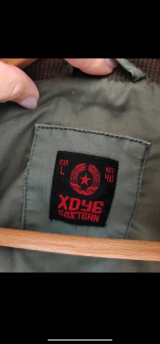 Cazadora militar hombre