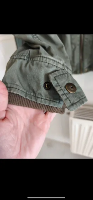 Cazadora militar hombre