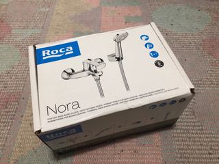 Torneira Duche Roca Nora Prata