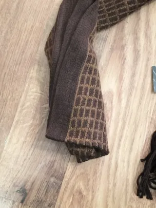 Bufanda chico nueva marrón