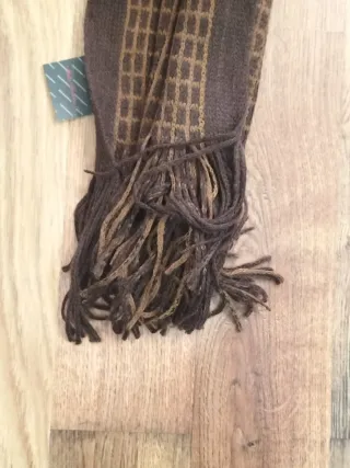 Bufanda chico nueva marrón