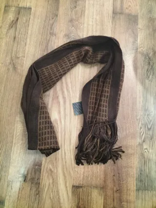 Bufanda chico nueva marrón