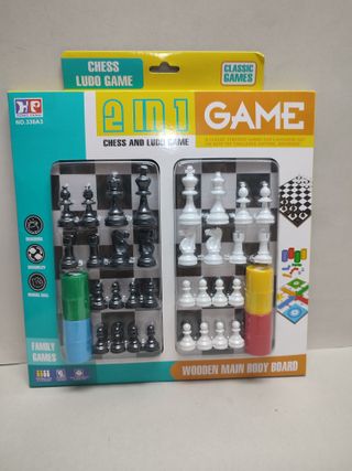 Juego Ajedrez Parchís Nuevo