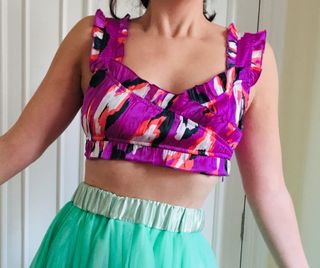 Top corto Dusty Daze M Nuevo