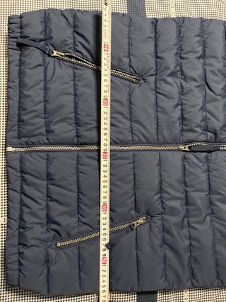 Chaleco acolchado hombre azul