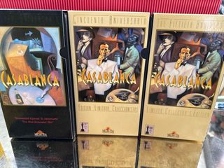 Lote 3 Cintas VHS Casablanca