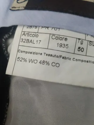 Pantaloni a righe unisex