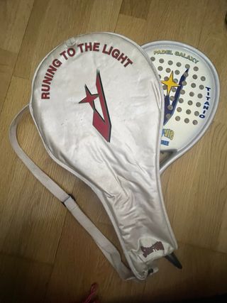 Pala de pádel Padel Galaxy Titán y funda