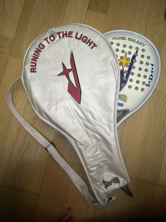 Pala de pádel Padel Galaxy Titán y funda
