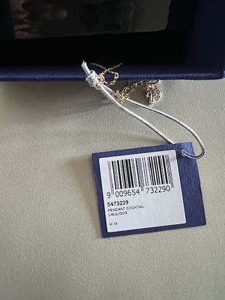 Collana Swarovski cocktail bicchiere