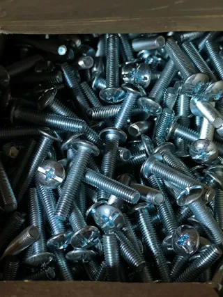 Parafusos M5x25 zincado