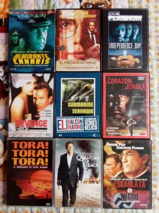 DVDs de Películas Varias